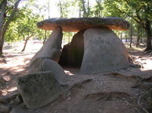 Dolmen de Axeitos, Galicia.