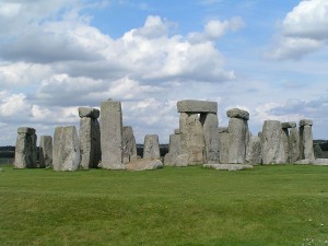 Vista total de Stonehenge
