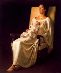 Mujer y Bebé