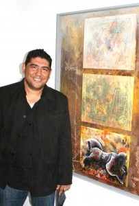 Orlando Salero, pintor venezolano.