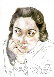 Daniela F. Cuadra, artista chilena.