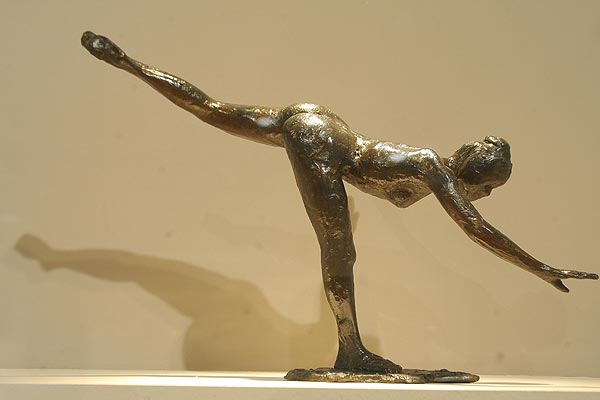 Esculturas de Degas están en exposición en el museo de Bellas Artes