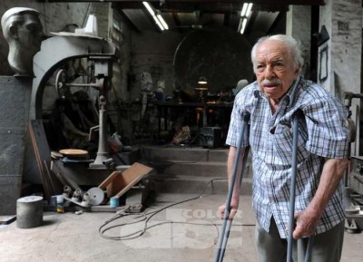 Falleció el destacado escultor paraguayo Hermann Guggiari