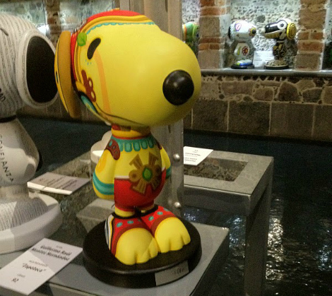 México: Snoopy se pone mexicano en Museo del Diseño