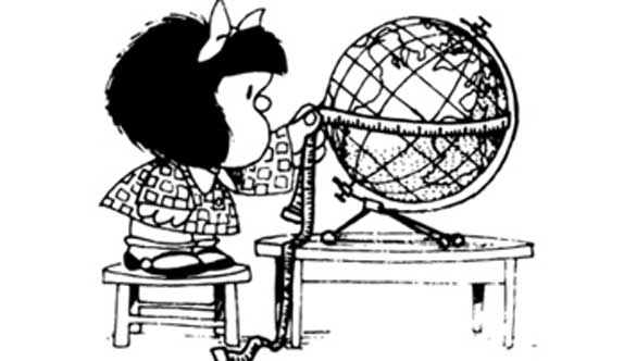 Exposición El Mundo según Mafalda en Casa de Lo Matta