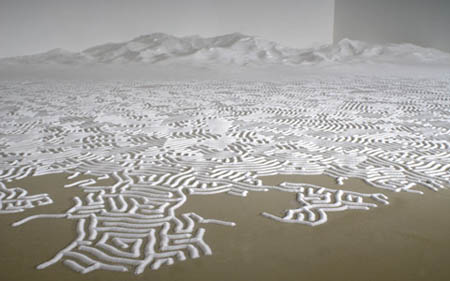 Motoi Yamamoto y su obra hecha de sal
