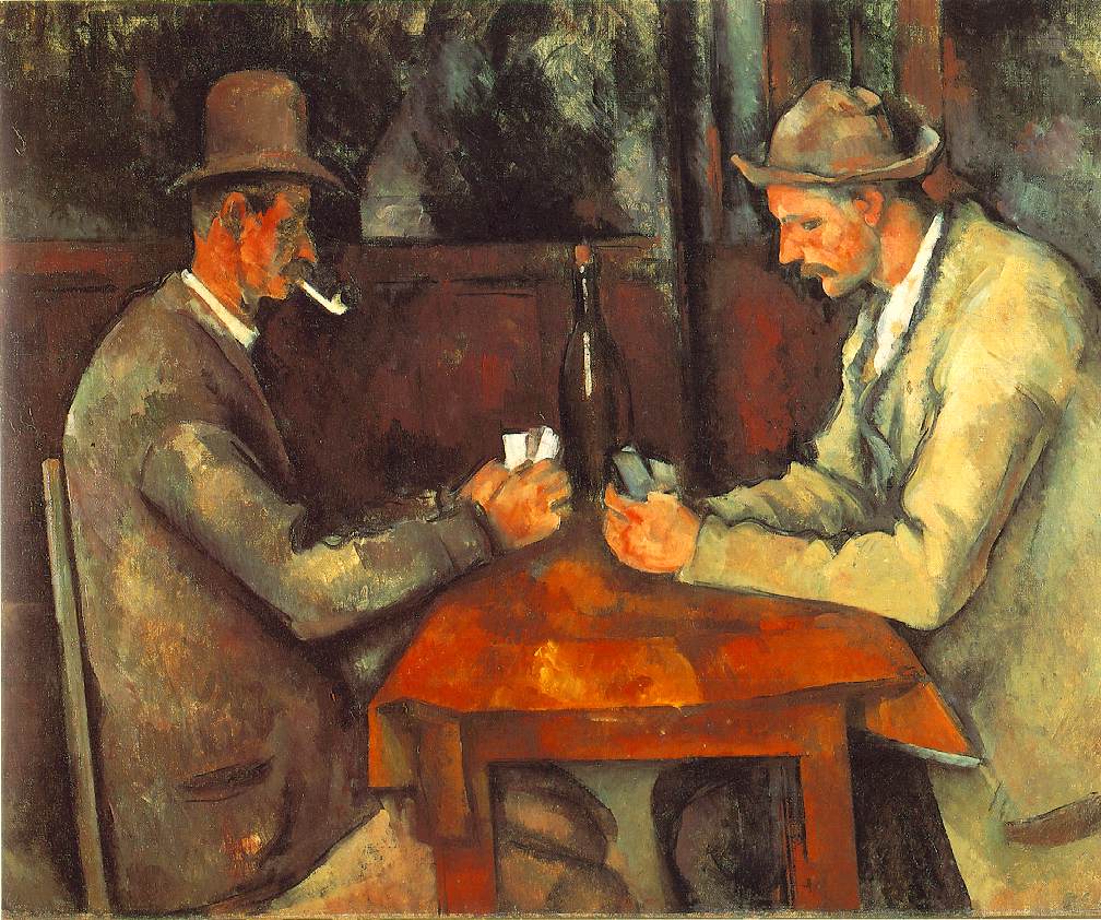 Casa de subastas pone en venta bosquejo de Paul Cézanne «Los jugadores de naipes»