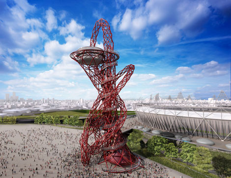 Juegos Olímpicos de Londres estrena colosal torre
