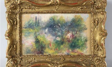 Supuesta obra de Renoir fue comprada por una mujer en 7 dólares