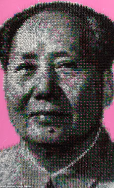 Nueve mil soldados de juguetes son parte de una obra réplica de Mao Tse Tung