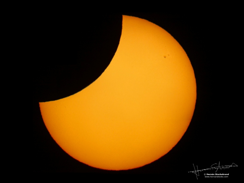 Eclipse de sol Martes 13 de Noviembre.